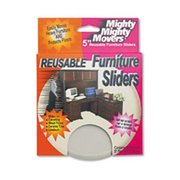 Master Mfg Master MAS-87007 Mighty Movers Reusable Furniture Sliders - 5 Inch Disks MM87007